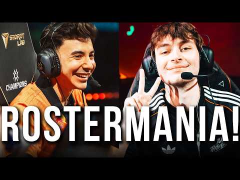 Видео: БОЛЬШИЕ изменения в VCT Rostermania!