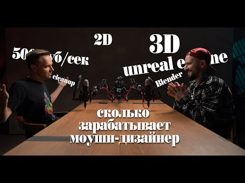 Видео: Сколько зарабатывает моушн-дизайнер? Как получить заказ от Аэрофлота. Тренды индустрии.