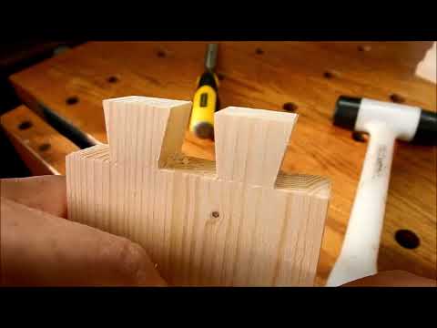 Видео: Ласточкин хвост и Деревянные полки / Столярка