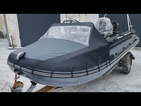 Видео: Лодка ПВХ Фрегат 470 Jet + SUZUKI 40 с водометной насадкой. Обзор лодки от Стихия Воды Абакан