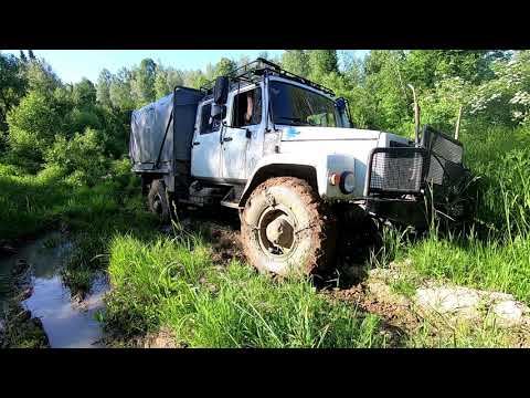 Видео: Газ 3308 дорога часть 1