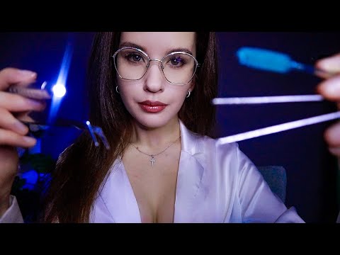 Видео: ASMR ВРАЧ ОКУЛИСТ Вытащит Соринки из Глаз👁️+слюнка. Mouth sounds. DOCTOR visual triggers