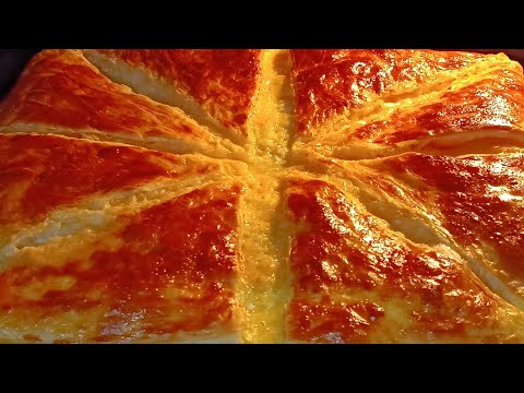 Видео: НОВАЯ НЕОБЫЧНАЯ СЛОЁНАЯ ВЫПЕЧКА КОТОРАЯ ЗАМЕНИТ ВАМ ХАЧАПУРИ