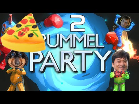 Видео: Dawg, Alison, Poot в Pummel Party  #2 Скормили пиццу громпузу
