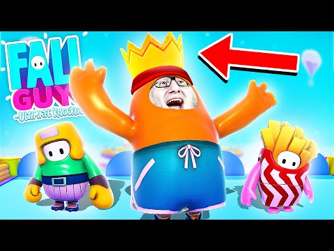 Видео: МОЙ ПЕРВЫЙ ТОП 1 В FALL GUYS
