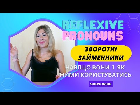 Видео: Myself, himself, herself, themselves. Зворотні займенники в англійській мові.