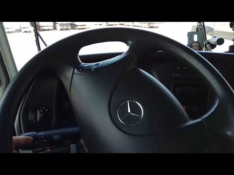 Видео: Mercedes Actros обзор кабины