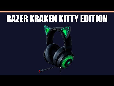 Видео: Наушники Razer Kraken Kitty Edition