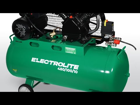 Видео: КОМПРЕССОР ELECTROLITE 480/100/10 ЗА СКОЛЬКО НАКАЧАЕТ 10 АТМ?