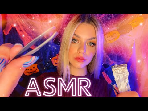 Видео: АСМР🎃СДЕЛАЮ ТВОИ БРОВКИ🎃ASMR| Doing Your Eyebrows