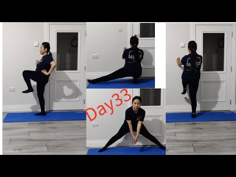 Видео: В программу тренировок после родов на 33-й день добавлены упражнения пилатеса на стене!