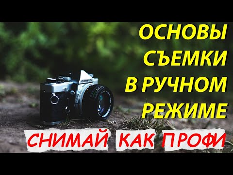 Видео: Как Снимать В Ручном Режиме//Для Новичков//Настройка Любой Камеры