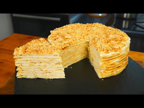 Видео: Торт Наполеон "Вкус Детства" - Идеальный домашний рецепт