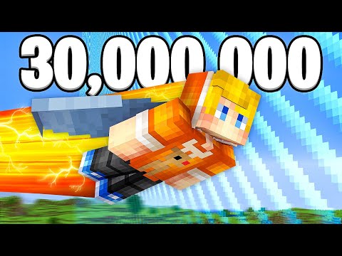 Видео: Я Пролетел 30,000,000 БЛОКОВ за 2.16 СЕКУНДЫ в Майнкрафт…