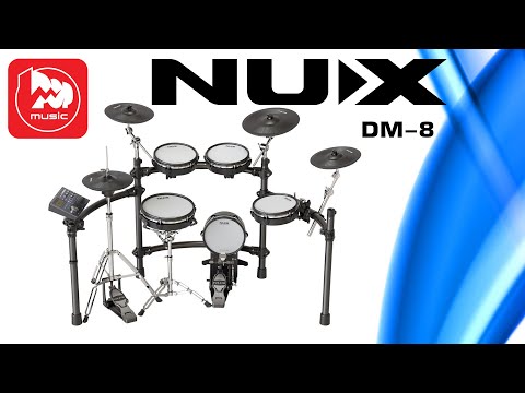 Видео: Электронная ударная установка NUX DM-8