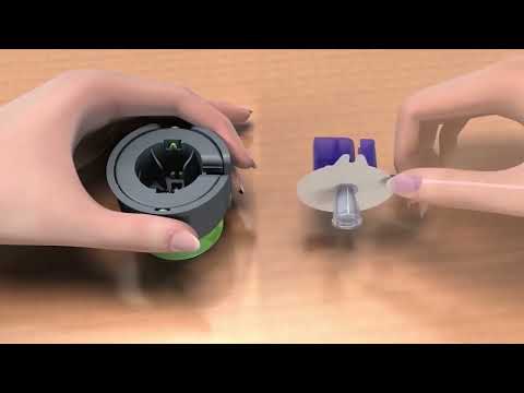 Видео: Установка инфузионного набора Quick-Set