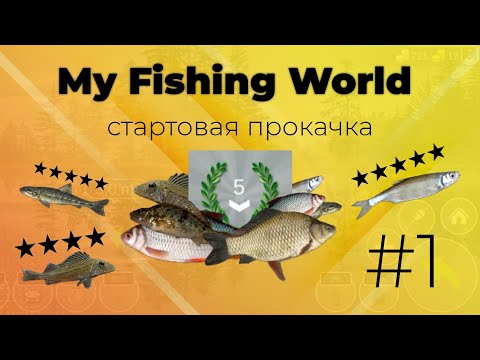 Видео: НАЧАЛО в My Fishing World!!! Пятый разряд и 5-звездочные рыбы!!!