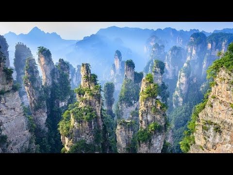 Видео: Для фона, релакса, успокоения нервной системы. Китайская музыка, красивые виды Китая.