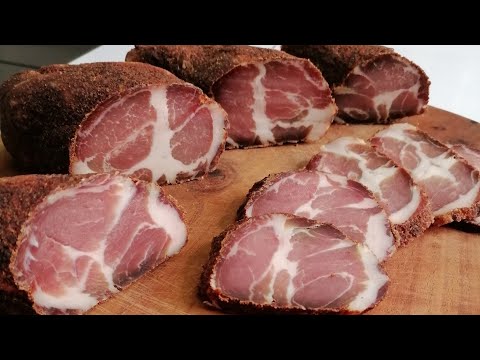 Видео: АРМЯНСКАЯ БАСТУРМА из СВИНИНЫ. РЕЦЕПТ и ВКУС  ПОКОРИТ ВАС