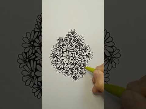 Видео: ромашковое творчество: рисование и маленький эксперимент.