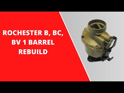 Видео: Ремонт карбюратора Rochester B BC