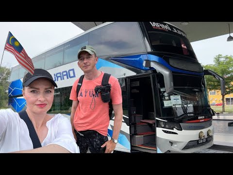 Видео: с Реданга в Куала лумпур на автобусе