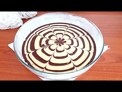 Видео: Торт Зебра легко и быстро! Очень хорошо 😍 Попробуйте сейчас # 31