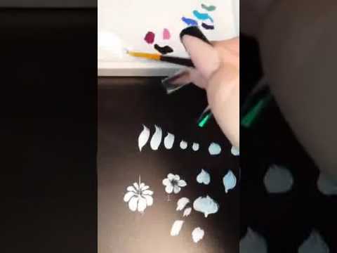 Видео: Юлия Билей – жостово начало только ногти – Часть 2