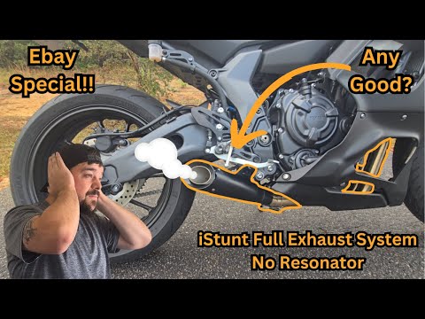 Видео: Полная выхлопная система Yamaha R7 2024 года | Инструкция