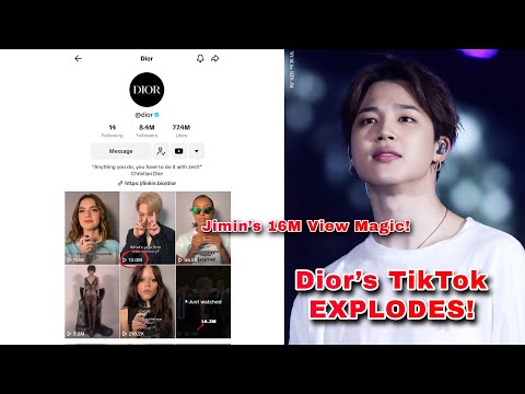 Видео: Сила Чимина невероятна! TikTok Dior взорвался после его появления на Неделе моды в Париже!