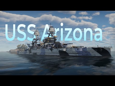 Видео: War Thunder Mobile • Обзор премиумного линейного крейсера USS Arizona • Корабли возвращаются!