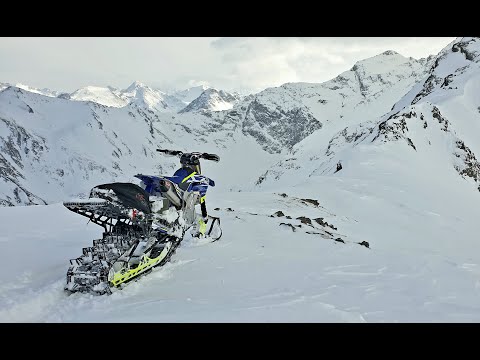 Видео: Сноубайк открывает новые горизонты. Архыз прекрасен!