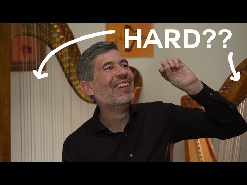 Видео: Сложно ли играть на арфе?