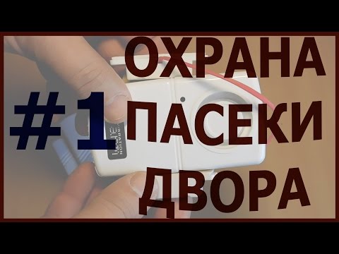 Видео: защита охрана пасеки пчеловодство пасека ульи мед пчелы