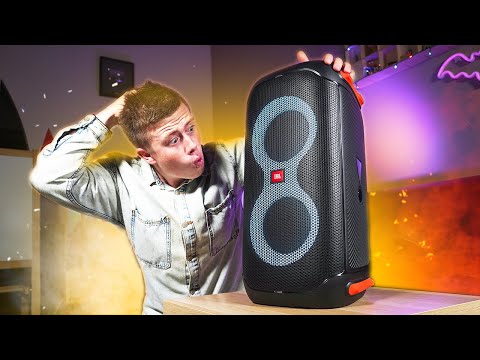 Видео: Самый Мощный маленький JBL PartyBox! Офигенный БАС и Крутая Подсветка! - JBL PARTYBOX 110