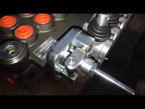 Видео: Монтаж джойстика на корпус гидрораспределителя Badestnost 07Z50 для управления двумя функциями. Цена