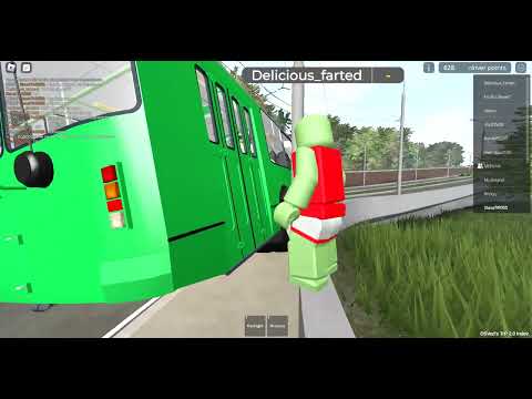 Видео: ну это 2 часть и я играю в игру Roblox OneSkyVed's Trolleybuses Place (indev)