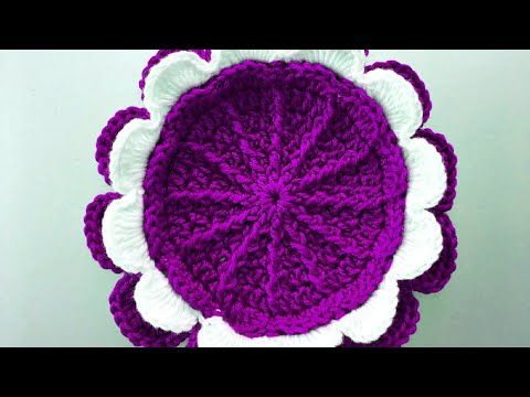 Видео: КРАСИВАЯ ПОДСТАВКА ПОД ГОРЯЧЕЕ КРЮЧКОМ/ПОДРОБНЫЙ МАСТЕРКЛАСС КРЮЧКОМ. Easy crochet pattern