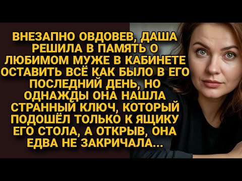Видео: Овдовев, Даша нашла ключ к тайному ящику мужа — и то, что было внутри, поразило её...