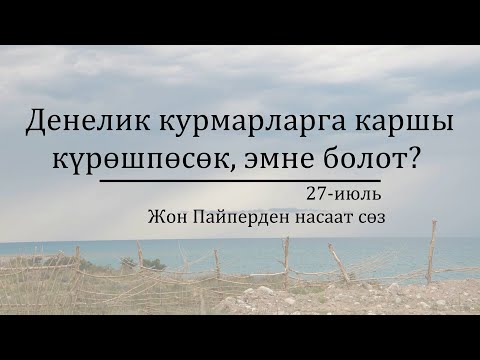 Видео: 27-июль: Денелик курмарларга каршы күрөшпөсөк, эмне болот?
