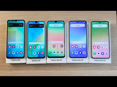 Видео: SAMSUNG GALAXY A06, A16, A26, A36, A56 - СРАВНИЛ ВСЮ А-СЕРИЮ!
