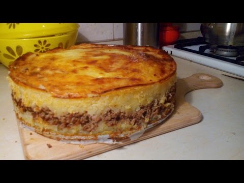 Видео: Картофельная запеканка с мясом/Potato casserole with meat