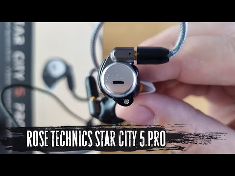 Видео: Обзор наушников Rose Technics Star City 5 Pro: с претензией на качество