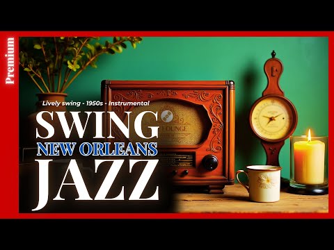 Видео: [Нов Orleans джаз] 🎷 - Идеально для веселого свинга - инструментальная музыка 1950-х 🎶