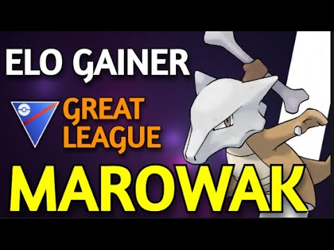 Видео: MAROWAK ПРОДОЛЖАЕТ КОПИРОВАТЬ ПОБЕДЫ | Great League Team | Pokémon GO Battle League
