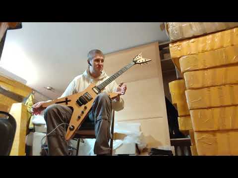 Видео: Обзор звука китайской реплики Washburn серии Dime. Ну и заодно флойд подергал.