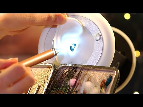 Видео: ASMR Безумно удовлетворяя глубокую очистку ушей
