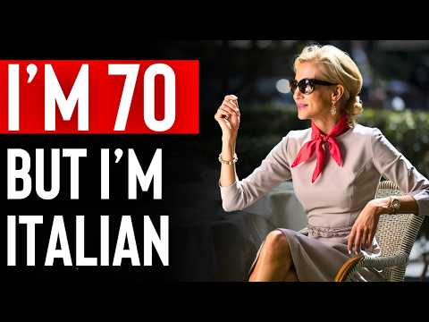 Видео: Секреты того, как итальянские женщины старше 50 выглядят такими молодыми