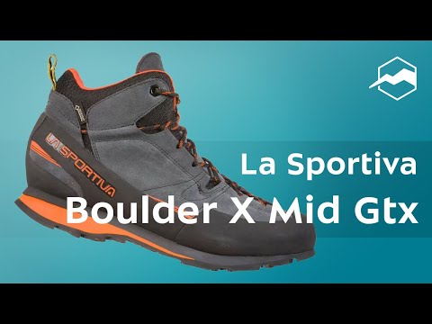 Видео: Ботинки La Sportiva Boulder X Mid Gtx. Обзор