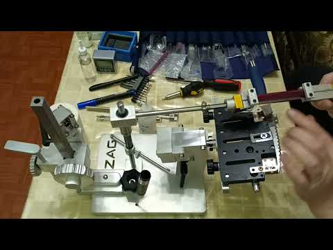 Видео: Квадратная и треугольная керамика для серрейтора. Доработка зажимов нестандартных абразивов.